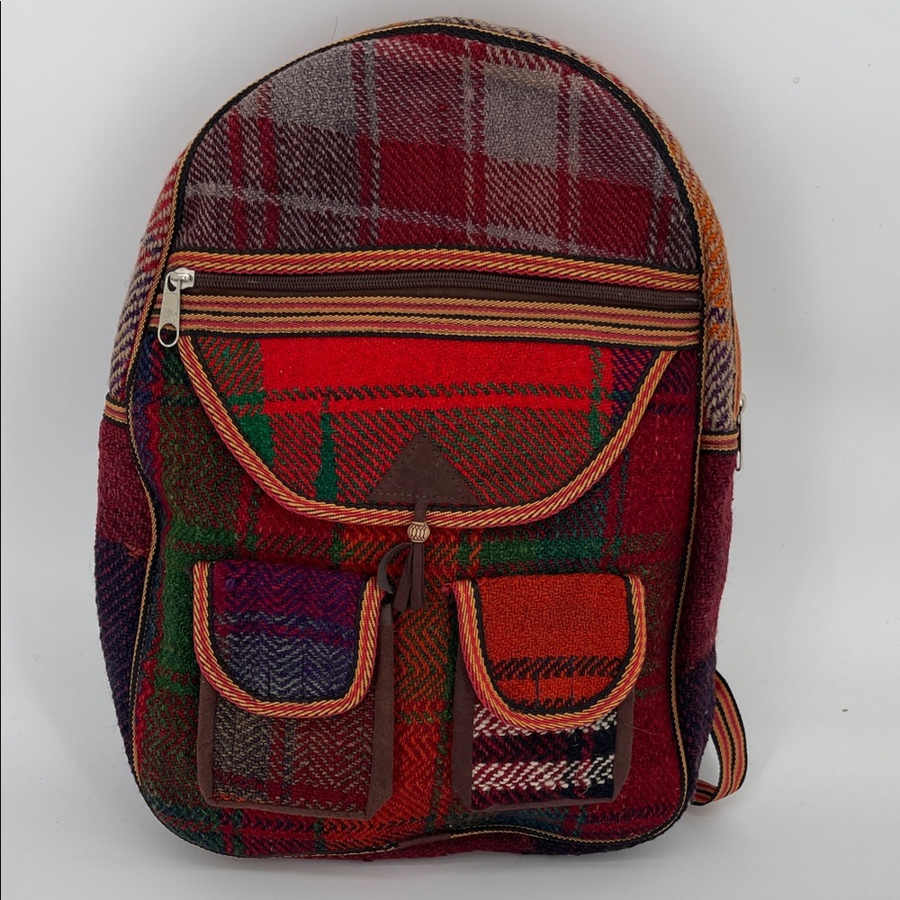 Handcrafted Turkish Kilim Wool Backpack/Rucksack